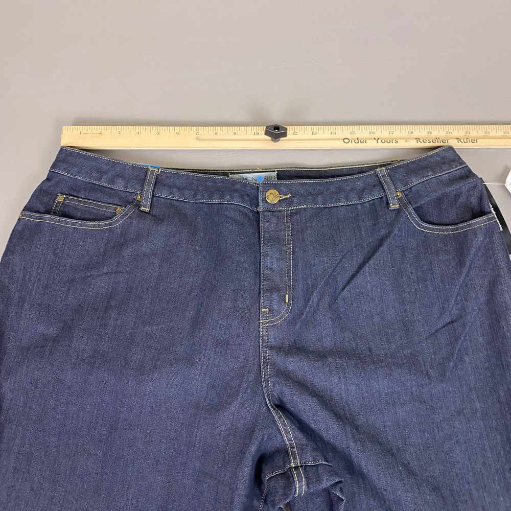 Fashion Bug Bootcut Jeans Right Fit 24W Petite Curvy Dark Wash Denim New NWT - Picture 6 of 14